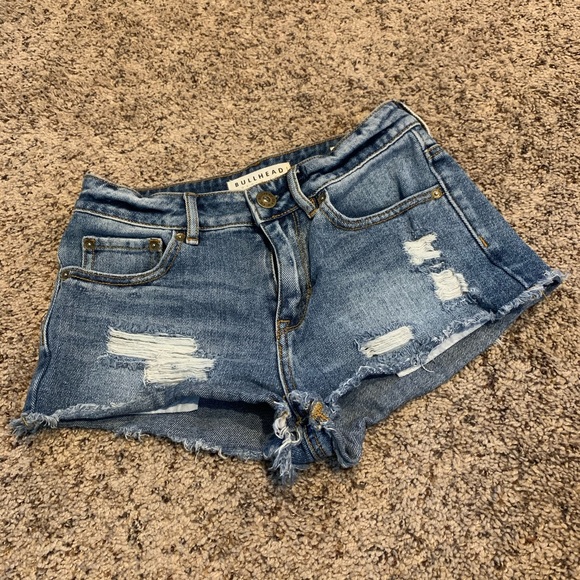 Bullhead Denim Co Denim Jean High Rise Shorts - Picture 6 of 8